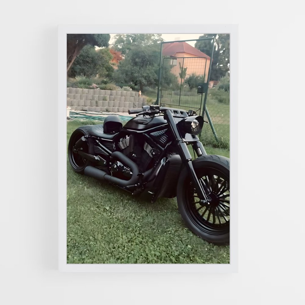 Poster Midnight Ride – affiche Harley-Davidson (vue 3)